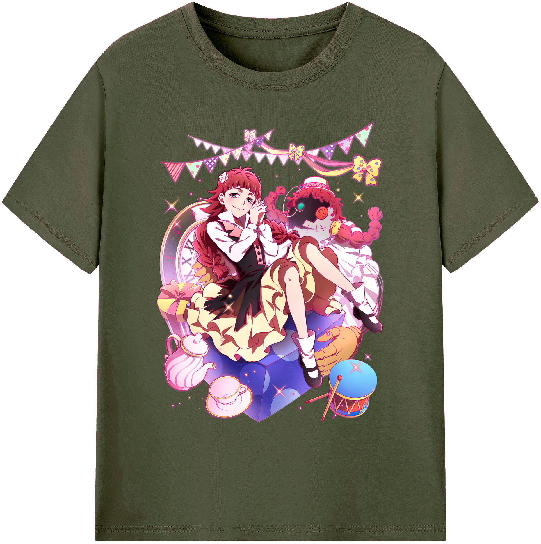 （画像用） 文豪ストレイドッグス Bungo Stray Dogs 綿100％ メンズ半袖Tシャツ｜肌触りやわらか＆通気性